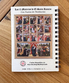 Spanish Rosary Meditation Book: 15 Mysteries, Pocket-Size, Traditional Catholic Prayer