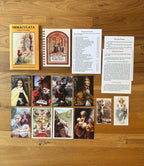 Catholic Prayer Bundle: Rosary Book, Immaculata Booklet & Holy Cards