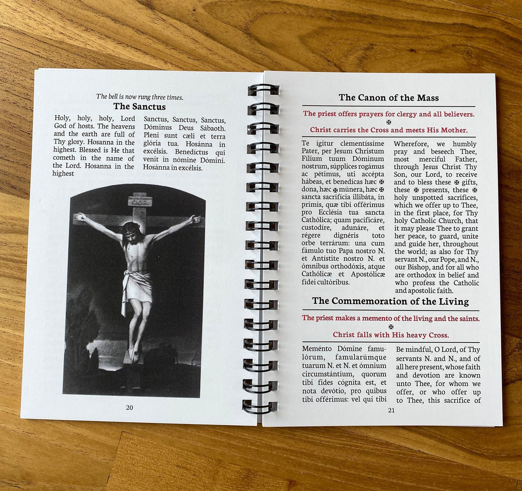Ordinary of the Traditional Latin Mass Missal in English & Latin, Catholic, Fr. Lasance