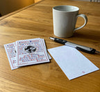 Vintage Christ's Promise Holy Card: 19th Century Bible Verse Note Cards