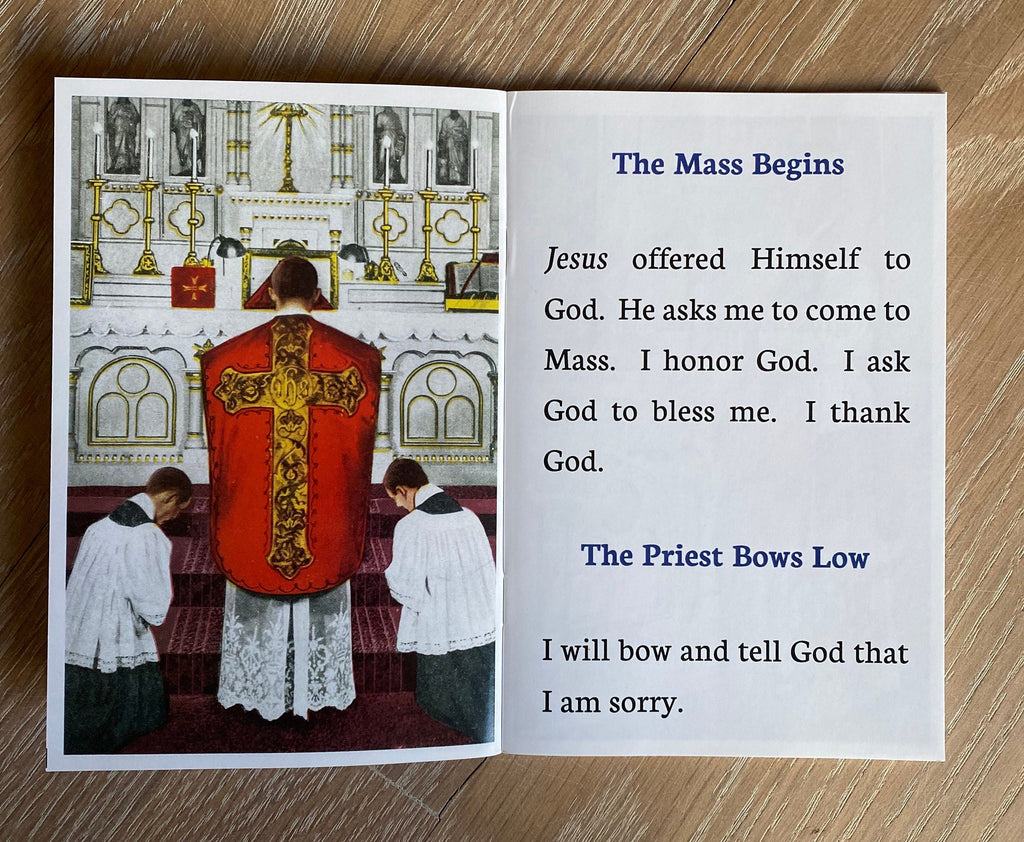 Catholic Missal Prayer Booklet for Young Children in English