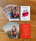 Mini Holy Cards - 20 Cards per Package/ 8 options, Classroom & Party Favors