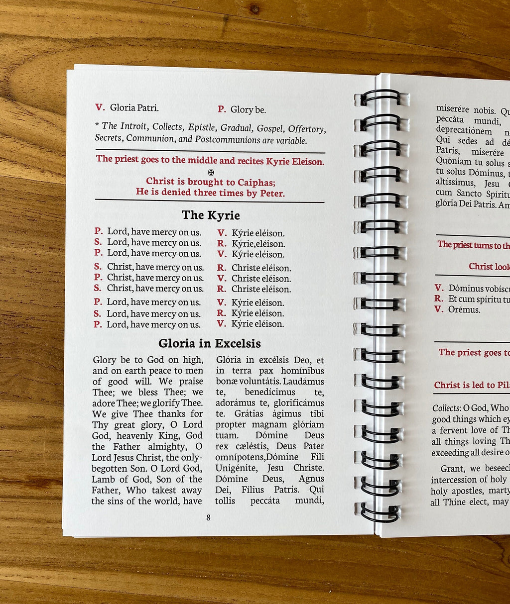 Ordinary of the Traditional Latin Mass Missal in English & Latin, Catholic, Fr. Lasance
