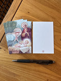 Holy Family Christmas Card Set: Blank on Back, Envelope Option
