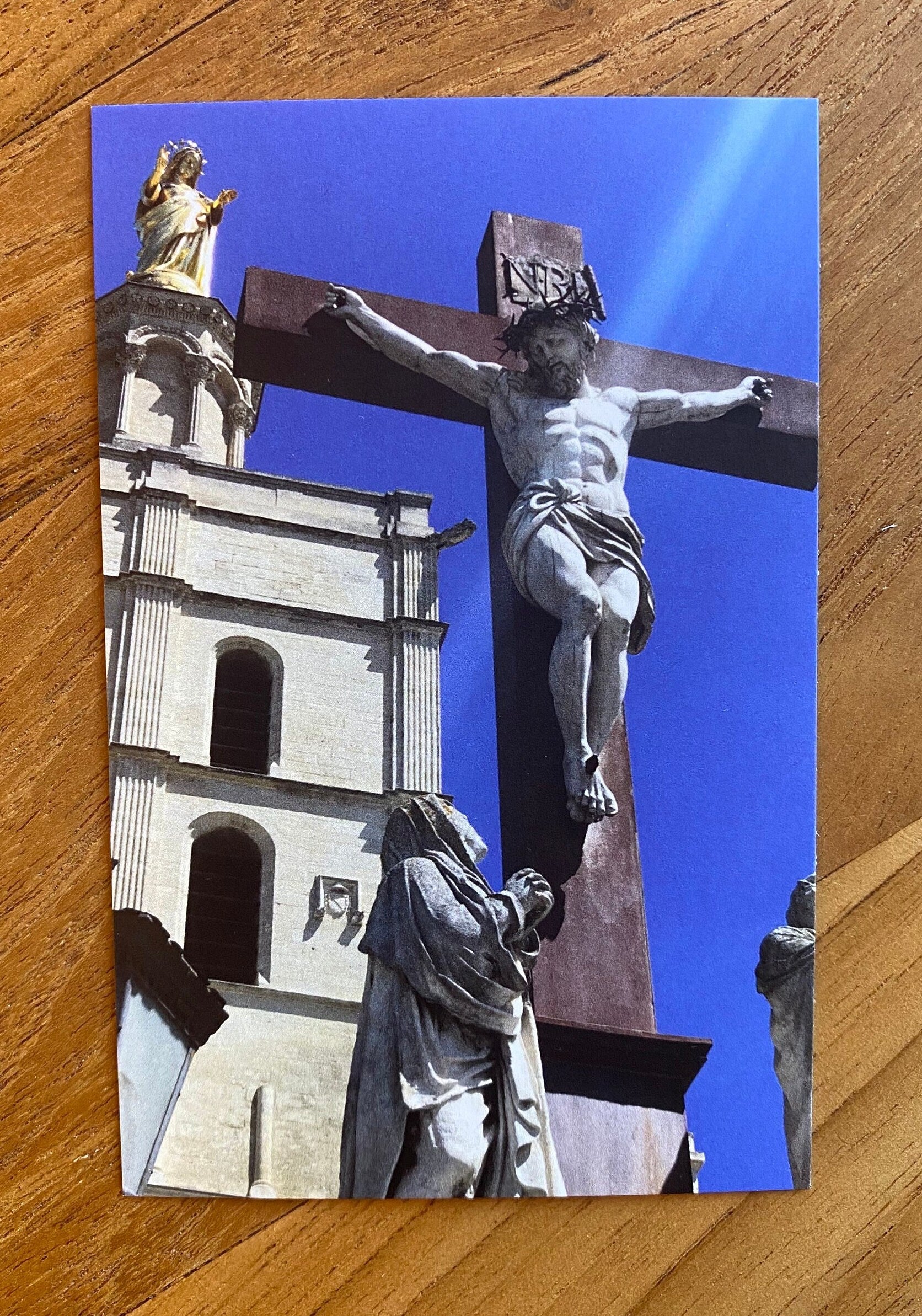 Prayer Before Crucifix Catholic Holy Card, Pack of 5/10/25/50/100, Indulgenced