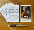 Saint Andrew Christmas Novena Prayer Cards with Tracking Checkboxes for Advent