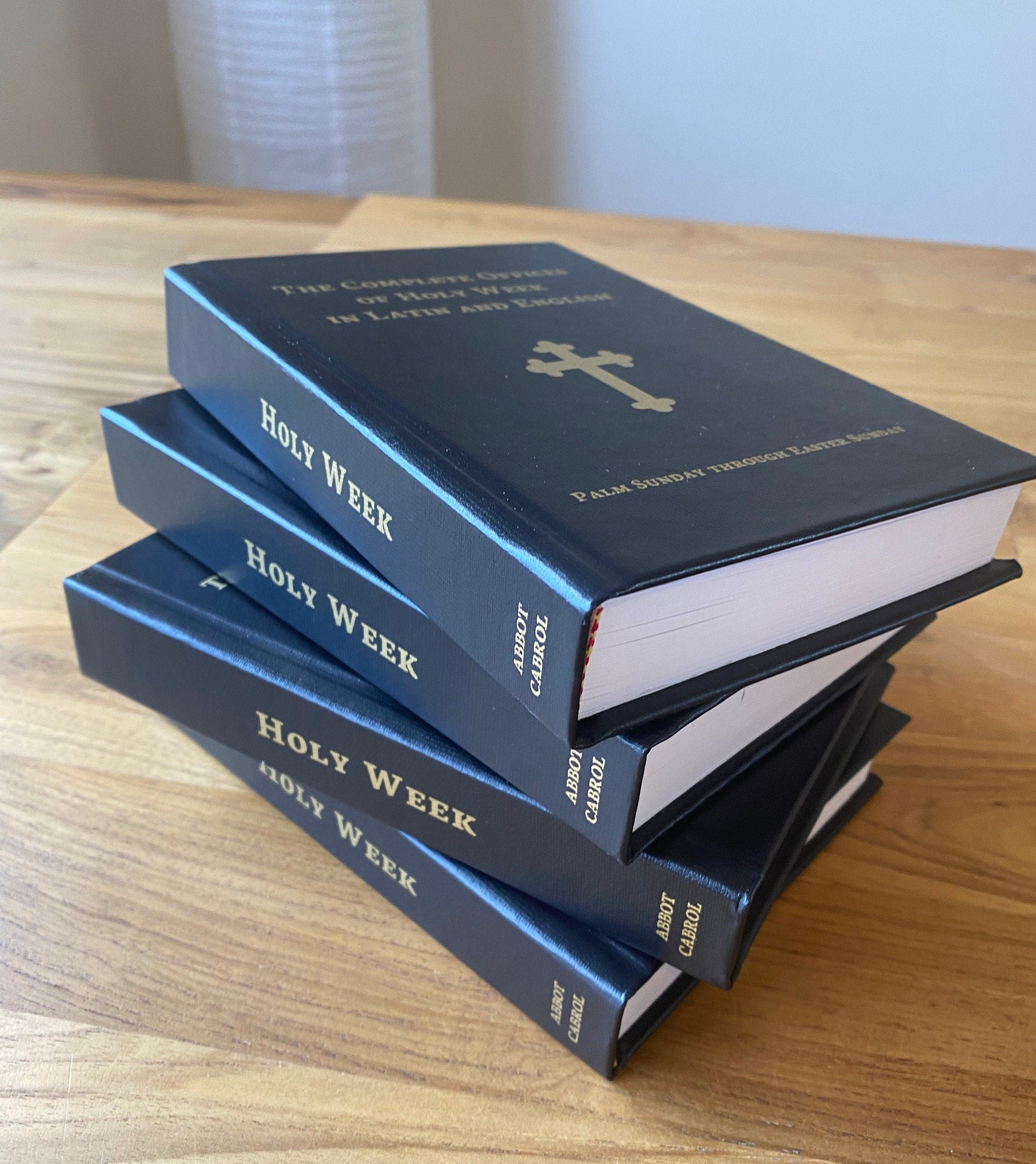 Holy Week Missal: 1927, Latin and English, Traditional Catholic, Passiontide, Lent