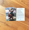 St. Christopher Travel Holy Card: Pack of 5/10/25/50/100, Catholic Prayer