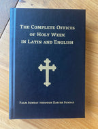 Holy Week Missal: 1927, Latin and English, Traditional Catholic, Passiontide, Lent
