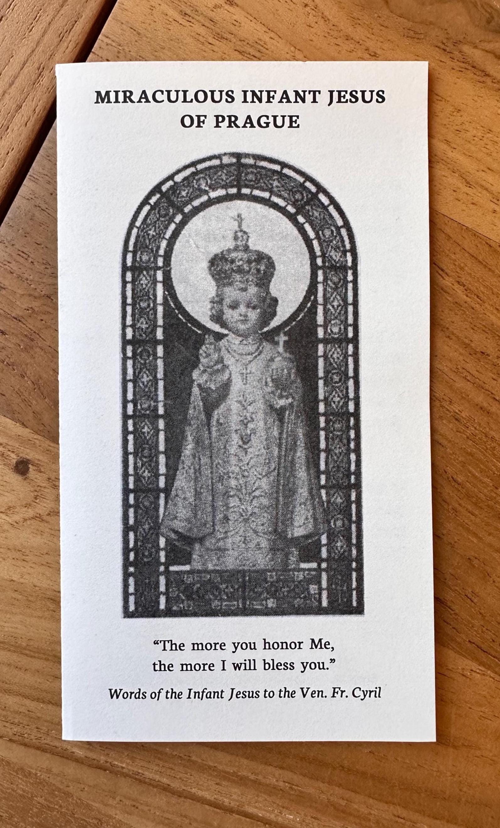 Infant Jesus of Prague Novena Prayers – Catholic Prayer Card