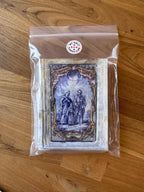 Holy Family Tile Note Card Set, Spanish Catholic Art