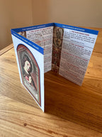 Catholic Rosary Prayer Card: 15 Mysteries, Meditation Points, How to Pray the Rosary
