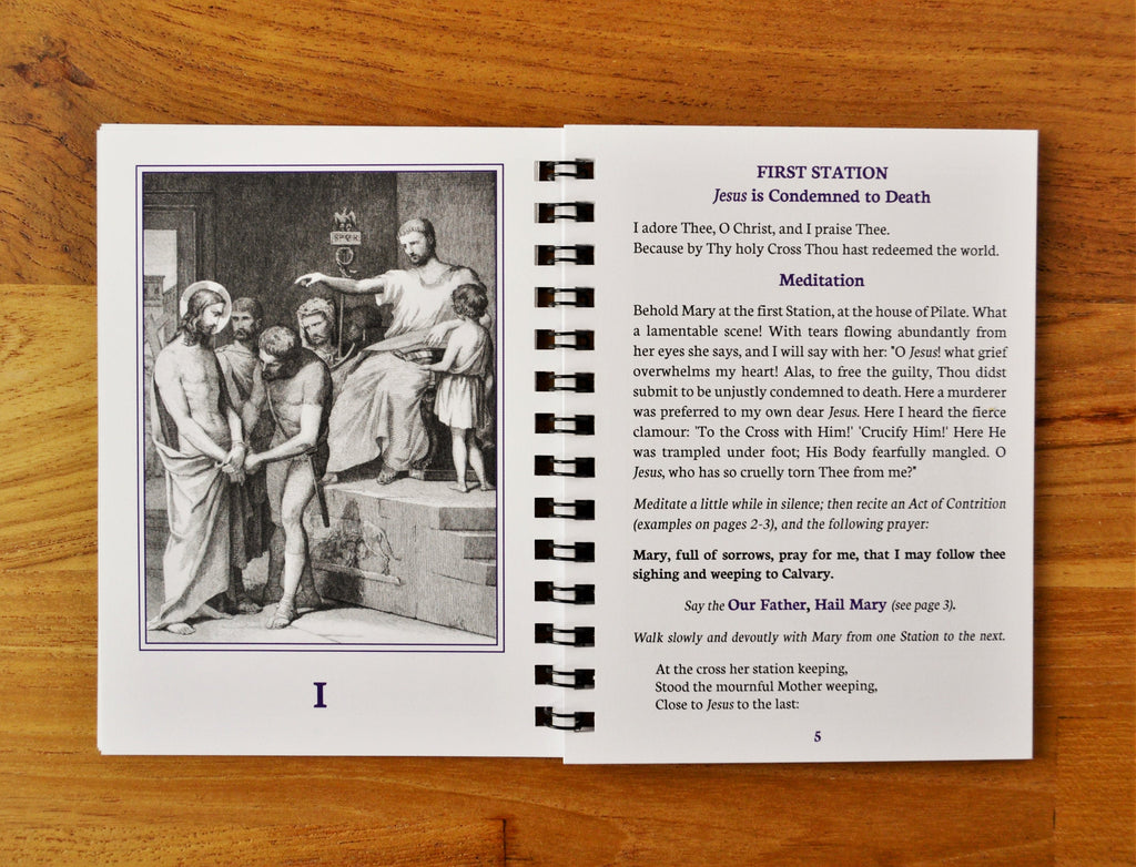 Stations of the Cross Booklet: Lent Meditations with Mary and Apostles