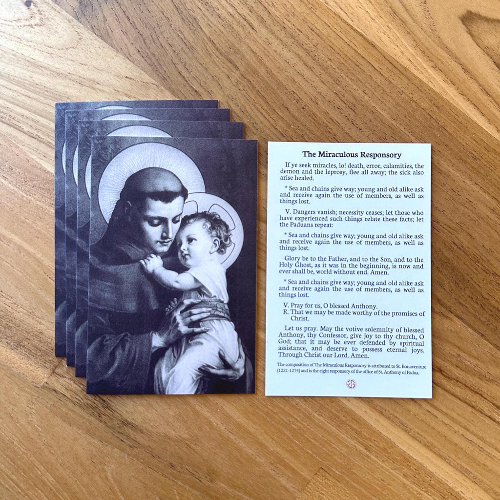 St Anthony Miraculour Responsory