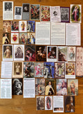 Catholic Holy Card Bundle: Prayers, Saints, and Sacred Images, 45 Cards