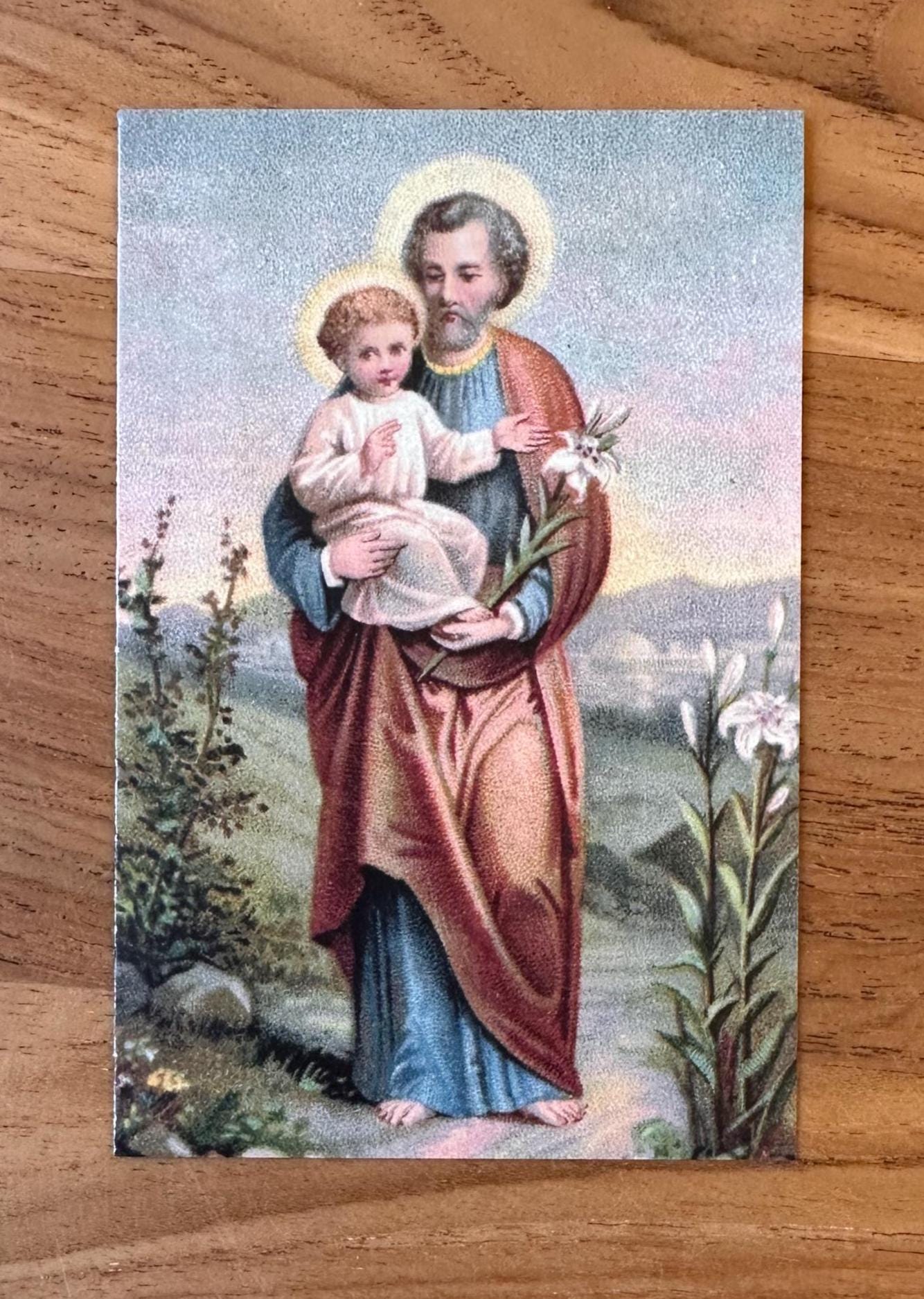 Litany of St. Joseph Prayer Card: 3 Unique Prayers (Pack of 5/10/25/50/100)