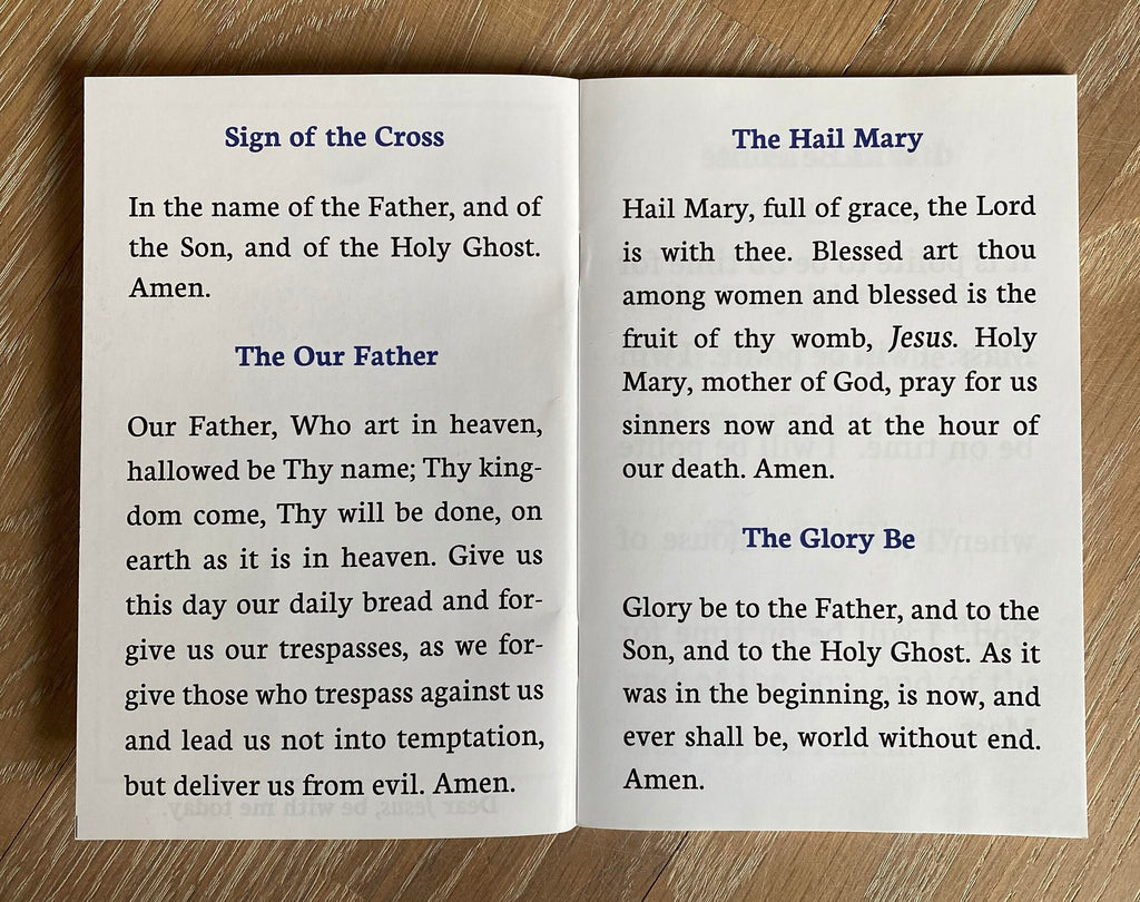 Catholic Missal Prayer Booklet for Young Children in English