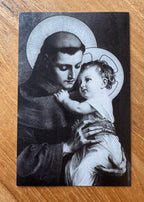 Saint Anthony of Padua Holy Card: Miraculous Responsory Prayer