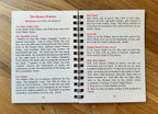 Original MyHolyCards Rosary Meditation Book rosary prayers page view